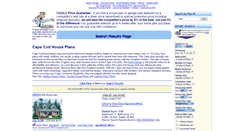 Desktop Screenshot of capecod.coolhouseplans.com