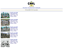 Tablet Screenshot of capecod.coolhouseplans.com