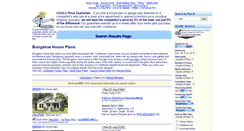 Desktop Screenshot of bungalow.coolhouseplans.com
