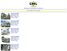Tablet Screenshot of coastal.coolhouseplans.com