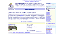 Desktop Screenshot of carport.coolhouseplans.com