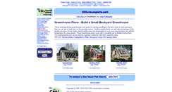 Desktop Screenshot of greenhouse.coolhouseplans.com