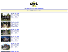 Tablet Screenshot of contemporary.coolhouseplans.com
